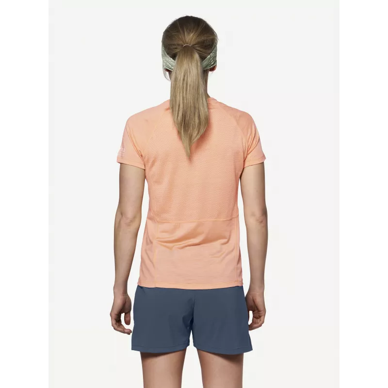 Devold Endurance Merino 130 Tee Camiseta Mujer Capa base - Sunrise, Talla M