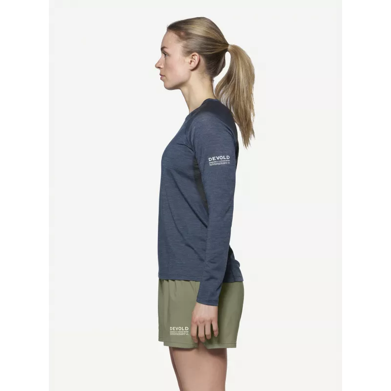 Devold Endurance Merino 130 Camiseta Mujer Capa base - Night, Talla M