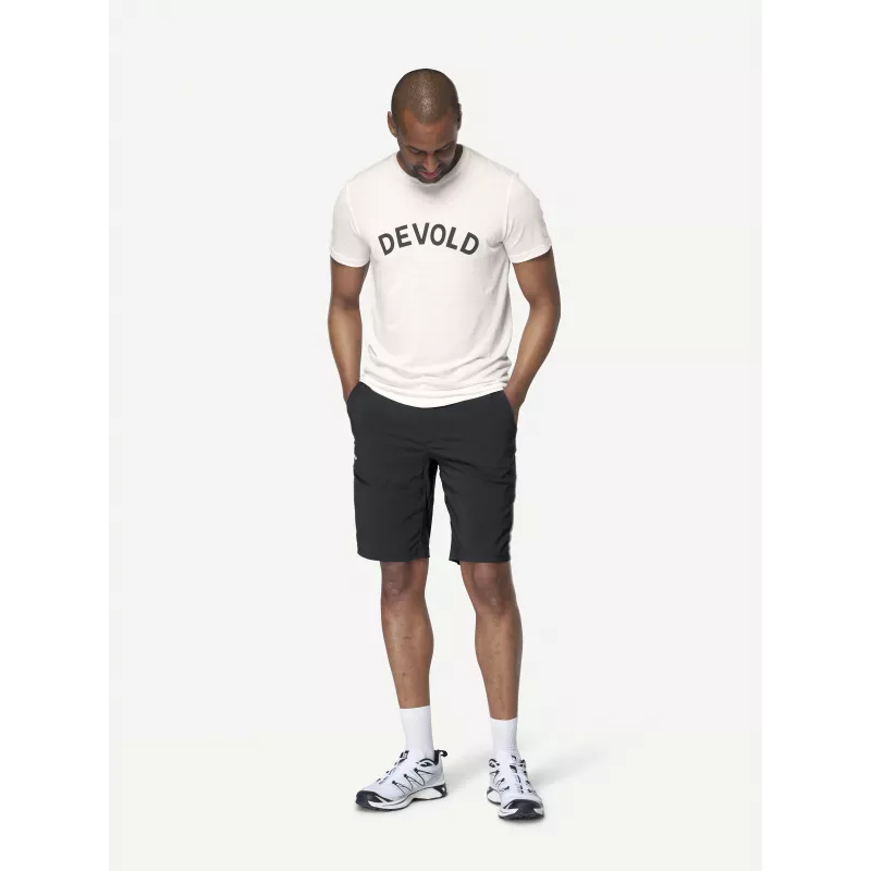 Devold Classic Legacy Tee Merino Wool Camiseta - White - M
