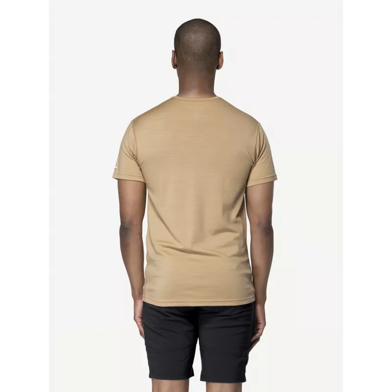 Devold Breeze Plus Merino 200 Camiseta - Oat - Talla M
