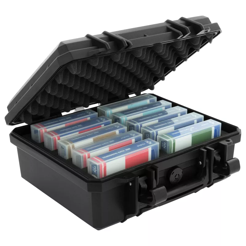 Overland-Tandberg 1022291 RDX Cartridge Storage Case - negro