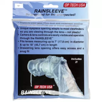 OP TECH Rain-Sleeve 1x2 funda de lluvia para cámara
