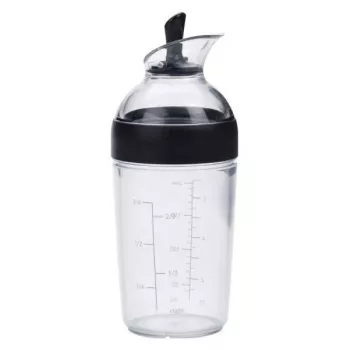 Coctelera para aliño de ensalada OXO Good Grips 236 ml negra