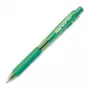 Pentel WOW! bolígrafo retráctil - tinta verde - punta media 1,0 mm - cuerpo transparente con detalles verdes