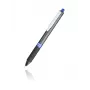 Pentel K497-C bolígrafo de gel retráctil - tinta azul - punta de aguja 0,5 mm - cuerpo negro - 1 pack