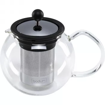 Bodum ASSAM tetera prensa 0,5 litros acero inoxidable / negro