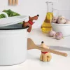 OTOTO Buddy Brown Soporte para cuchara y salida de vapor