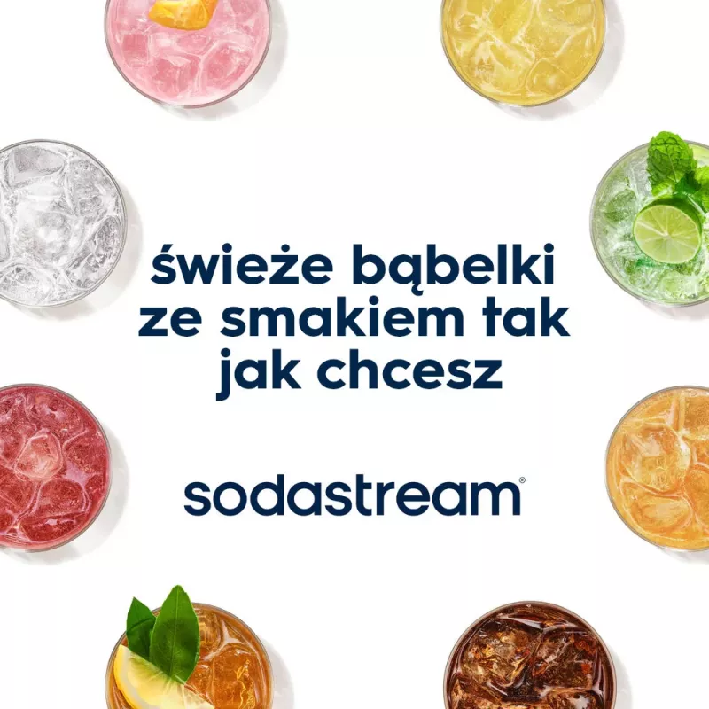 Botella de carbonatación SodaStream Fizz&Go 900 ml azul hielo