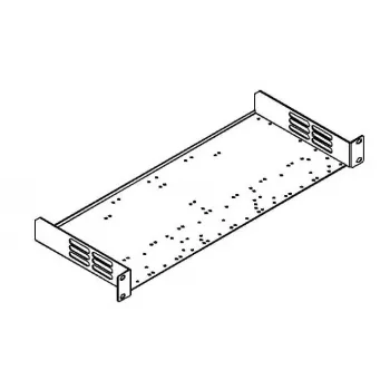 Kit de montaje en rack Kramer Electronics RK-1 - 1U - 19 pulgadas (48,3 cm) - negro