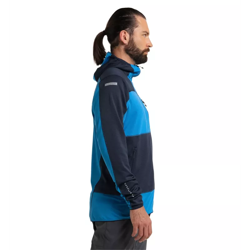 Haglöfs L.I.M Mid Fast Hood - Tarn Blue / Nordic Blue - talla S