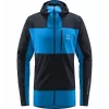 Haglöfs L.I.M Mid Fast Hood - Tarn Blue / Nordic Blue - talla S