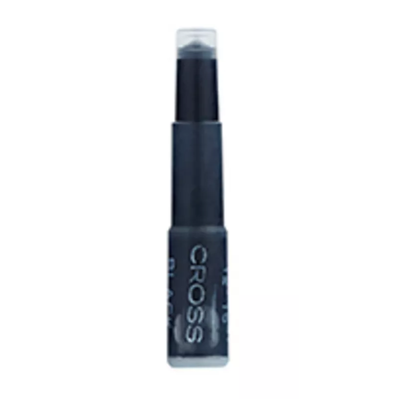 Cross 8921 Cartuchos de tinta para pluma estilográfica, negro, paquete de 6