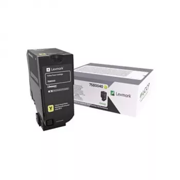 Lexmark cartucho de tóner original amarillo para Lexmark CS727de