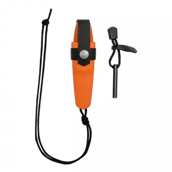 Morakniv Eldris Burnt Orange y encendedor