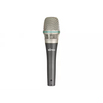 Mipro MM-80 micrófono de mano de condensador con supercardioide, negro mate