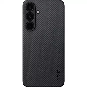 PITAKA Funda Ultra-Slim para Samsung Galaxy S25+ Negro/Gris Twill