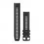 Garmin Instinct Series Correa de reloj de silicona Grafito 22mm QuickFit