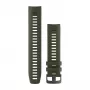 Correa de silicona para reloj Garmin Instinct, 22 mm, Moss, 010-12854-16