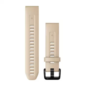Correa de silicona Garmin 20 mm para relojes, Limestone, 010-13102-08