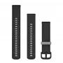 Correa de silicona Garmin 20 mm Quick Release negra 010-12932-30
