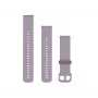 Correa de silicona para reloj Garmin Quick Release 20 mm, Orchid (010-12932-33)