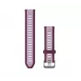Correa de silicona para reloj Garmin Quick Release 20 mm, Berry/Lilac (010-11251-AK)