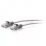 CABLES2GO C2G Cable de red Ethernet UTP Slim Cat6a sin enganches de 1ft (0,3m) - Gris