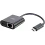 CABLES2GO C2G 82408 Hub USB 3.1 Gen 1 Type-C con 4 puertos USB-A, Negro