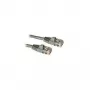 CABLES2GO Cable de red Cat5e UTP de 3m Gris, moldeado, con protección antiacodamiento, alivio de tracción, RJ45