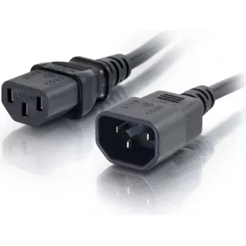 CABLES2GO Cable alargador C13 a C14 de 2m Negro