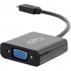 C2G Adaptador USB 3.1 USB Type-C a VGA - USB C a VGA Negro
