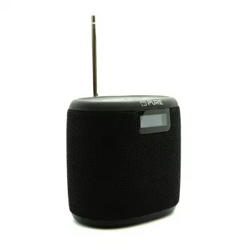 Altavoz exterior impermeable Pure Acoustics Pure Woodland Mini con radio FM/DAB+, negro