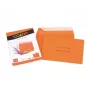 Sobre ELCO Color C5 (162 x 229 mm), sin ventana, autoadhesivo, 100 g/m², naranja, 25 uds. (74618.82)