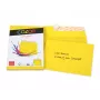 Sobre ELCO Color C6 (114 x 162 mm), sin ventana, autoadhesivo, 100 g/m², amarillo, 25 uds. (74634.72)