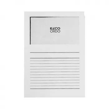 Carpeta de organización ELCO Ordo Classico A4, 220 x 310 mm, 120 g/m², blanco, 100 uds. (29489.10)
