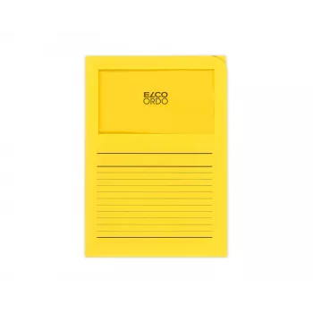Carpeta de organización ELCO Ordo Classico A4, 220 x 310 mm, 120 g/m², amarillo intenso, 100 uds. (29489.72)