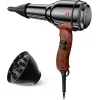 VALERA Swiss Steelmaster D Secador de Pelo Profesional 2000W Black Chrome