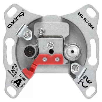 AXING BSD 967-04X toma multimedia de abonado 4dB 5-1800MHz DOCSIS 3.1/4