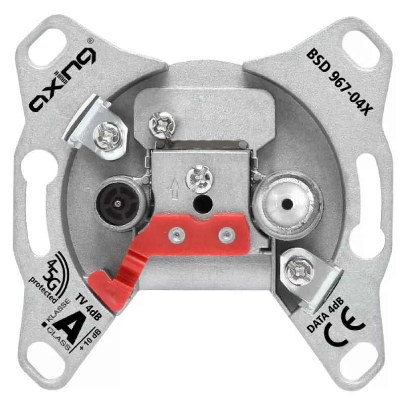 AXING BSD 967-04X toma multimedia de abonado 4dB 5-1800MHz DOCSIS 3.1/4