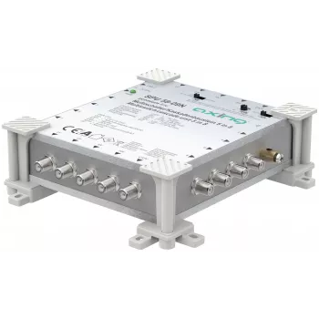 Multiconmutador activo AXING SPU 58-09N 5-in-8, compatible con canal de retorno