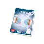 ELCO Ordo Carpeta de organización transparente A4, 220 x 310 mm, 80 g/m², Surtido de colores, 10 uds. (73696.00)