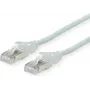 Dätwyler Cable de parcheo RJ-45 macho a RJ-45 macho 1 m S/UTP Cat 5e sin molde, hilo, gris