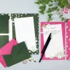 Papel de carta con sobres Artoz Papier 334001-03, Unicorn pink (aprox. DIN A5), 80 g/m², 1 paquete
