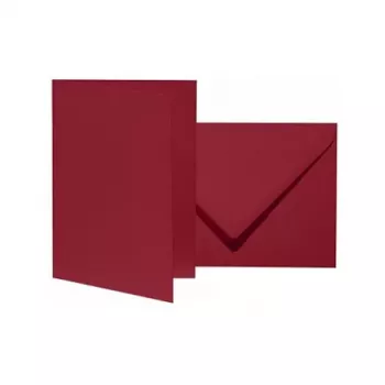 Artoz Papier 10 tarjetas plegadas con sobres Mosaic DIN B6