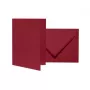 Artoz Papier 10 tarjetas plegadas con sobres Mosaic DIN B6
