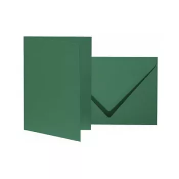 Artoz Papier 10 tarjetas plegadas con sobres Mosaic DIN B6