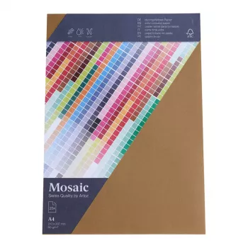Artoz Papier Mosaic Natural Papel de cartas A4 90 g/m² 25 hojas