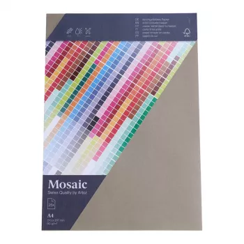Artoz Papier Mosaic Papel de carta Cement A4 90 g/m² 25 hojas