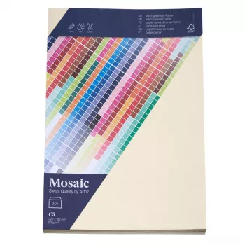 Artoz Papier Mosaic Sobres DIN C5 sin ventana marfil engomados 20 uds. (9439420-241)