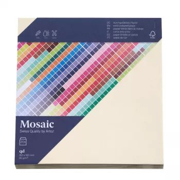 Artoz Papier Mosaic Sobres cuadrados marfil sin ventana engomados 20 uds. (9445420-241)